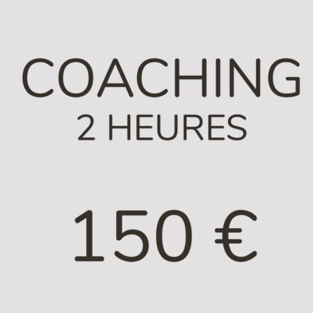 COACHING INDIVIDUEL / 2H00